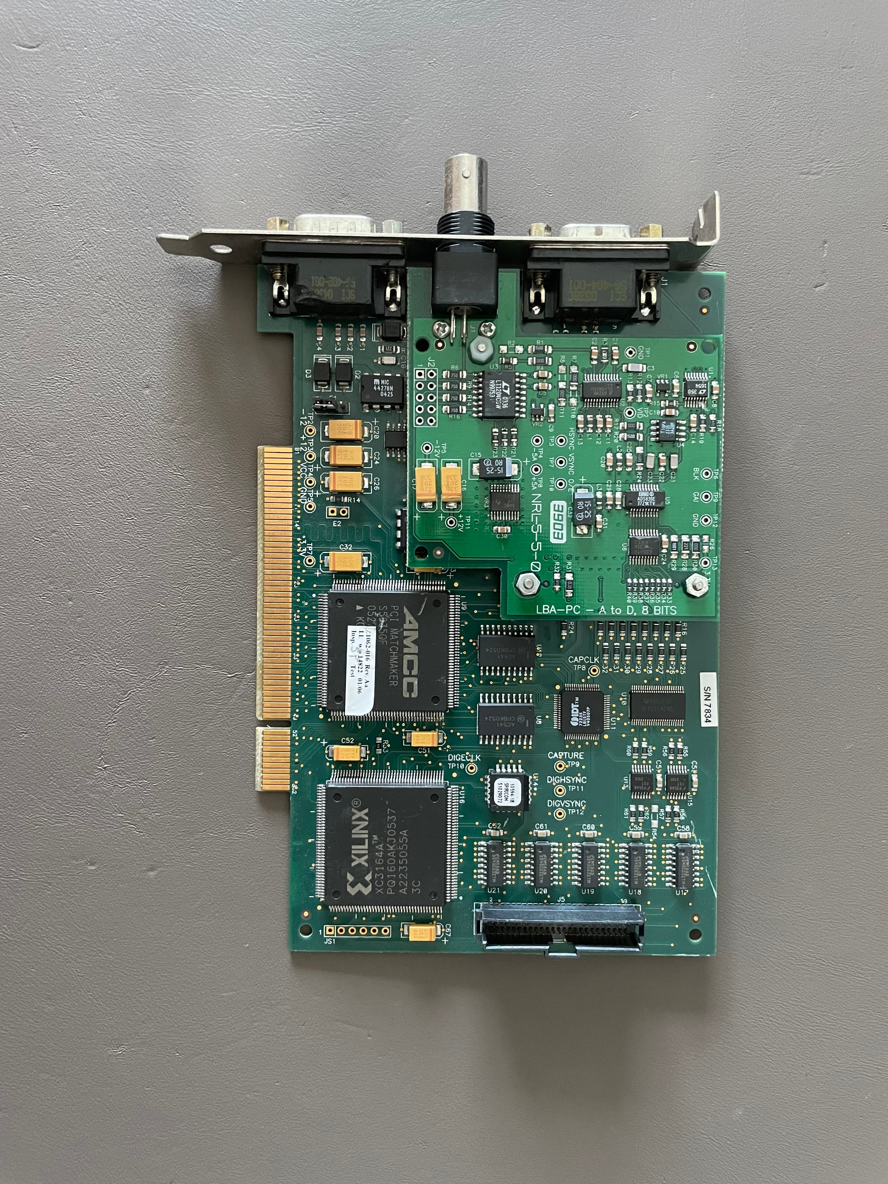 Spiricon LBA-7XX Frame Grabber board pci card